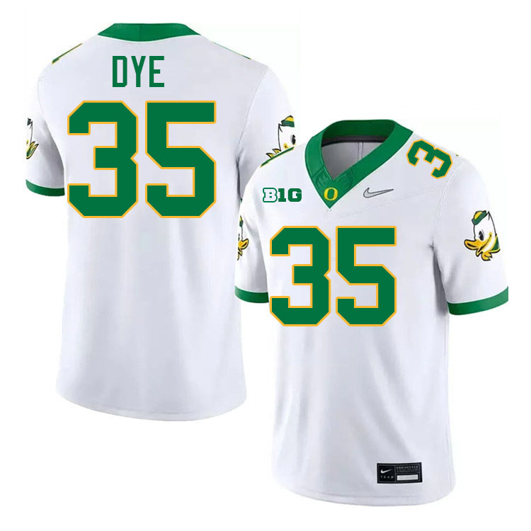 Troy Dye Oregon Jersey,Oregon Ducks Football Uniforms Youth-White 2024